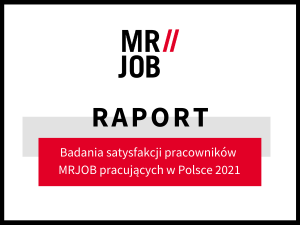 Ocena pracy w Polsce przez pracowników MRJOB z Polski i z Ukrainy